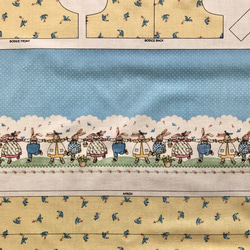 USAコットン　パネル生地　BUNNY HOP DAISY DRESS PANEL 5枚目の画像