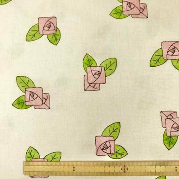 USAコットン　カットクロス　Quilting Treasures　キルティングトレジャー　HATTERS TEA PA 2枚目の画像