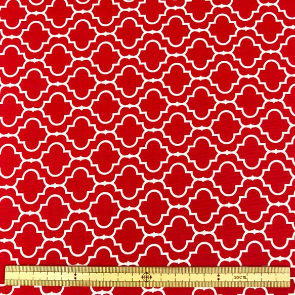 美國棉 ROBERT KAUFMAN METRO LIVING RED 第2張的照片