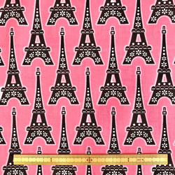 USAコットン　TIMELESS TREASURES　タイムレストレジャー　La tour Eiffel 3枚目の画像