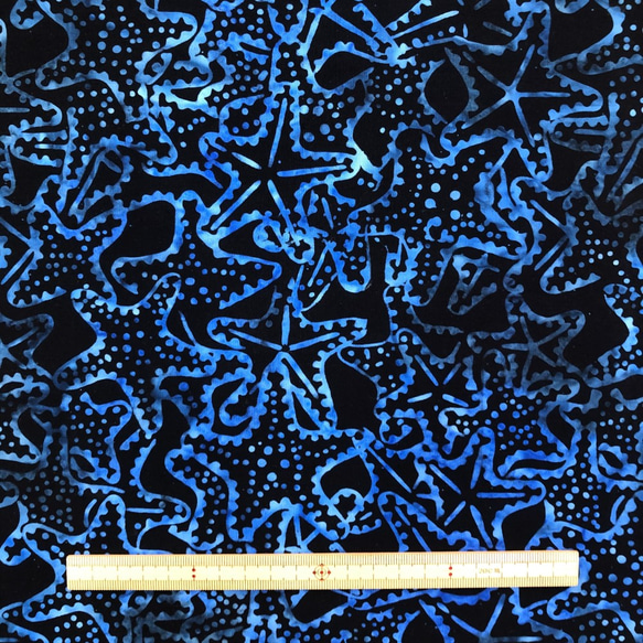 美國棉邁克爾米勒邁克爾鏡蠟染面料海星蠟染 第3張的照片