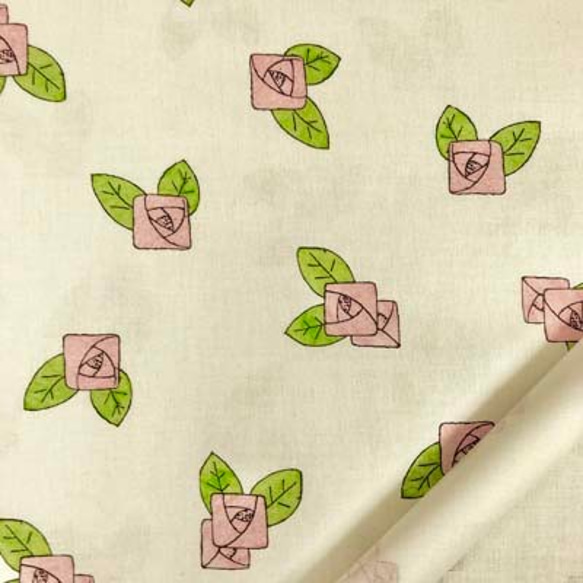 USAコットン　Quilting Treasures Fabric　キルティングトレジャー　HATTERS TEA PA 4枚目の画像