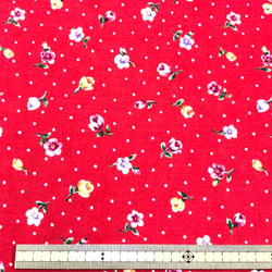 美國棉花 moda moda ROSE PARADE CONFETTI FLOWERS / RED 第2張的照片