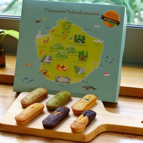 Made in 屋久島】フィナンシェ ヤクシマーノ（12個入）【6種のアソート