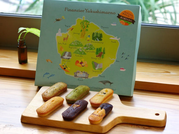 Made in 屋久島】フィナンシェ ヤクシマーノ（12個入）【6種のアソート