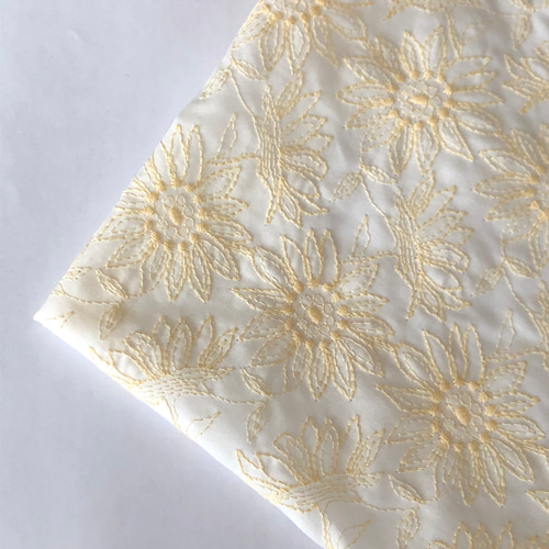 sale✳︎himawari✳︎ オリジナルレース コットンレース 生地 paruphan