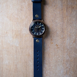 バーインデックスの時計（蓄光） 4枚目の画像