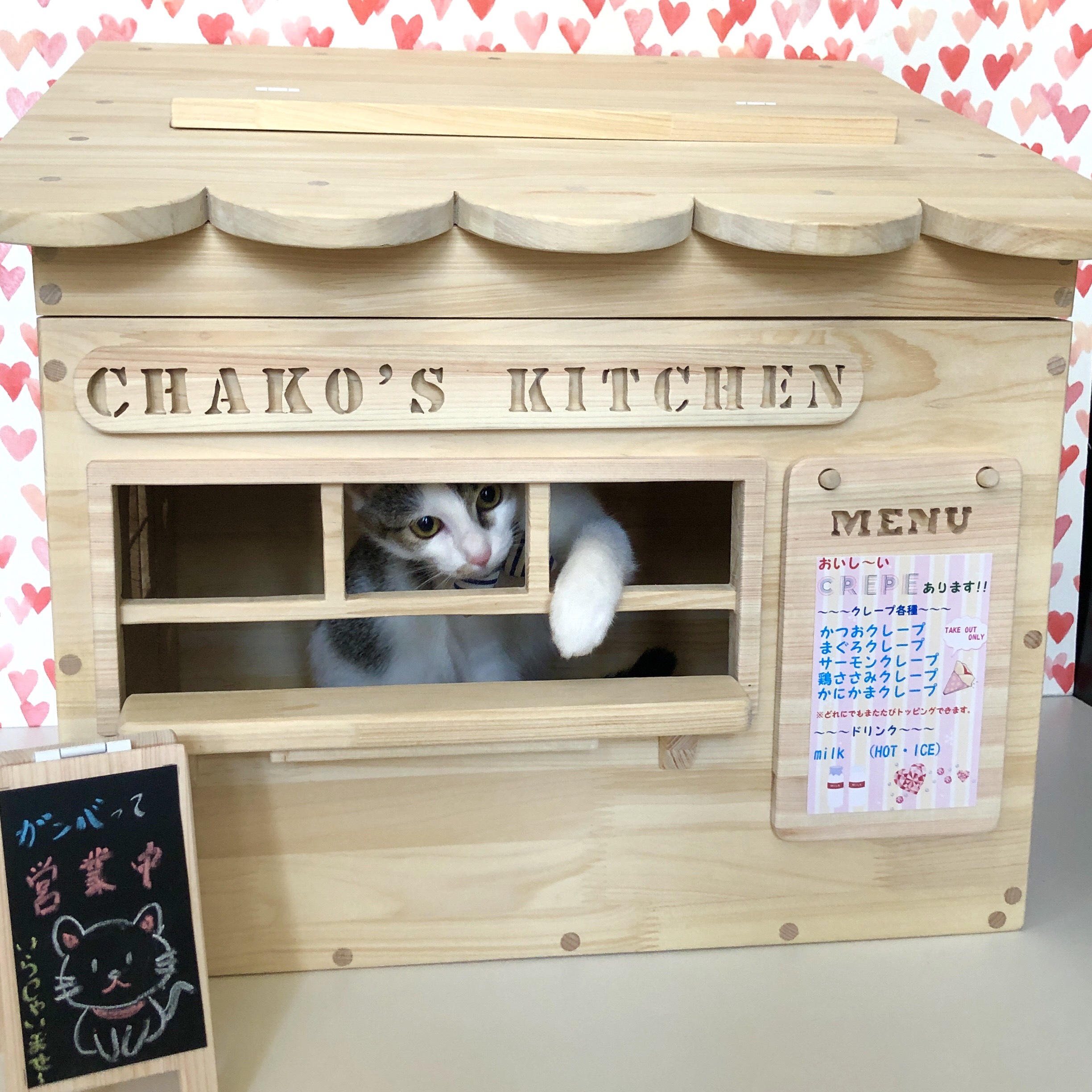 【注文建築】うちの子お店始めました 〜店型ペットハウス〜 只今、名入れサービス中(^-^)v 44,200円