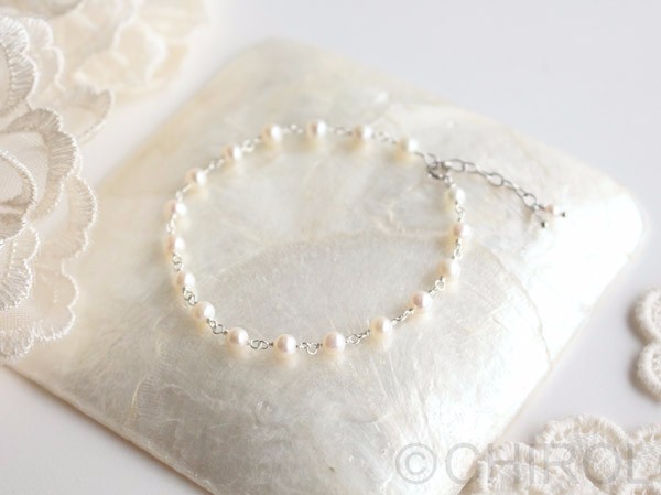 淡水パール ブレスレット/ SV925