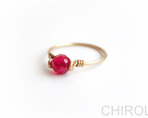 【♡♡M♡♡】宝石質ルビーのオーバルベゼルリング K18ルビーのオーバルカット爪留めリング ～Evelyn