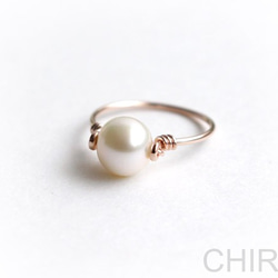 14kgf］Sweet antique - スイスブルートパーズの立爪ふう