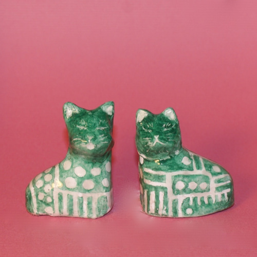 阿吽の狛猫 （ 送料無料 ） その他置物 chatchatblanc 通販 10246369