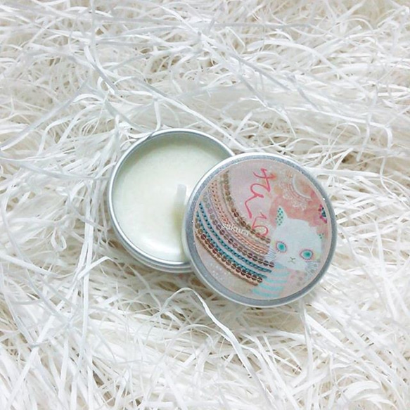 ミニ缶ロウソク-さくら 1枚目の画像