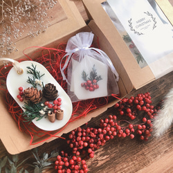 Xmasコフレ アロマワックス＆サシェ ～メリークリスマスver