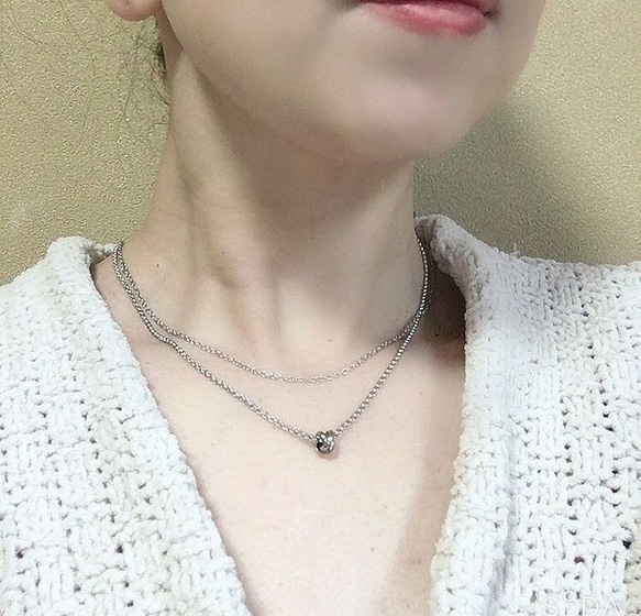 ～circle necklace～アレルギーフリー 2枚目の画像