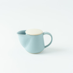 PELICAN TEA POT／BLUE（蓋は白）ペリカン急須の新しい形 1枚目の画像