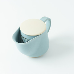 PELICAN TEA POT／BLUE（蓋は白）ペリカン急須の新しい形 3枚目の画像