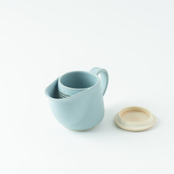 PELICAN TEA POT／BLUE（蓋は白）ペリカン急須の新しい形 4枚目の画像