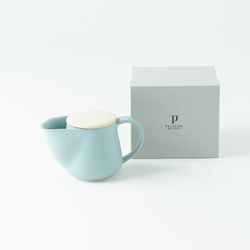 PELICAN TEA POT／BLUE（蓋は白）ペリカン急須の新しい形 5枚目の画像