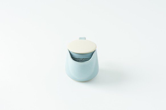 PELICAN TEA POT／BLUE（蓋は白）ペリカン急須の新しい形 7枚目の画像