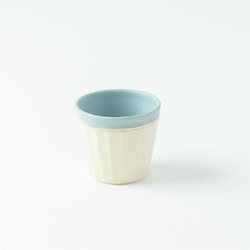 【晋六窯】PELICAN CUP／WHITE　デザートを入れたり小鉢としても使える可愛 1枚目の画像