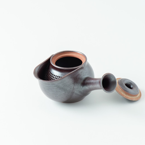 晋六窯】最後の一滴まで注ぎやすい 南蛮ペリカン急須® 中サイズ 京都