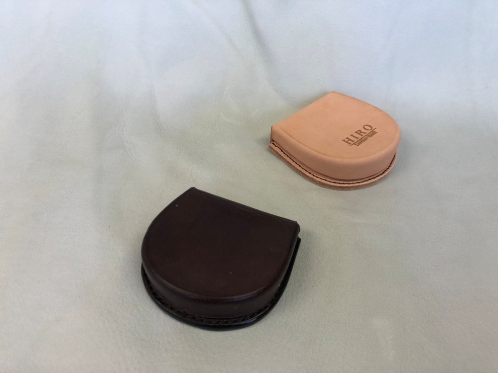 【格安】エルメス　馬蹄形　レザー・ケース　小物入れ