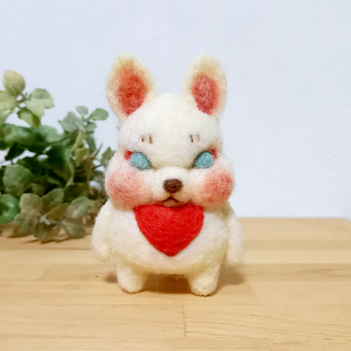 稲荷のきつね様 羊毛フェルト mokochico ﾓｺﾁｺ 通販 10708968｜Creema