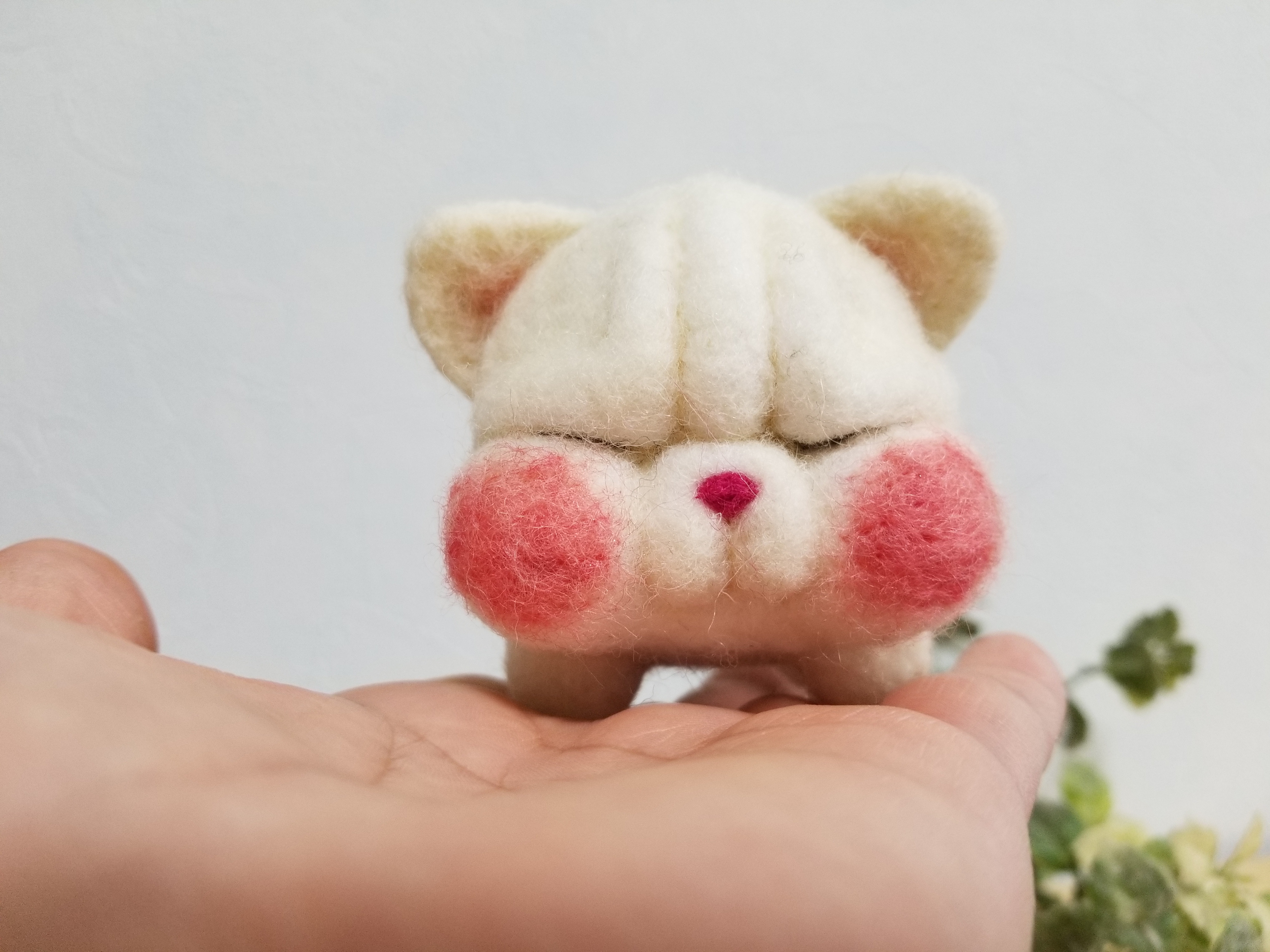 羊毛フェルト　オーダー猫　ぽんまる☆プロフ必読☆様ページ 羊毛フェルト オーダー猫 ぽんまる☆プロフ必読☆様ページ