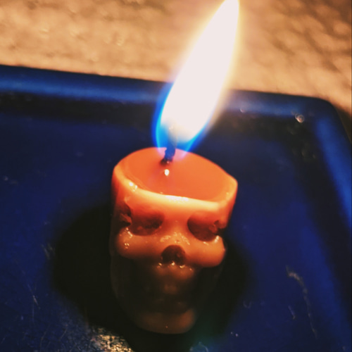 スカルキャンドル その他インテリア雑貨 tf 通販 9538490｜Creema