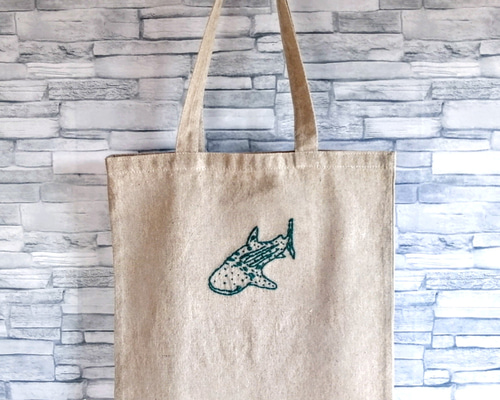 専用ページ【名入れ刺繍可】大きめトートバッグ United Athle 名入れ トートバッグ ジップファスナー付き