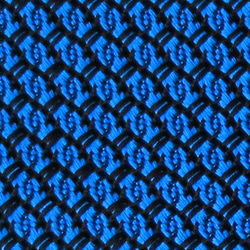 京都　手織りシルクガルザ ネクタイ(丹後ブルー ) 3枚目の画像