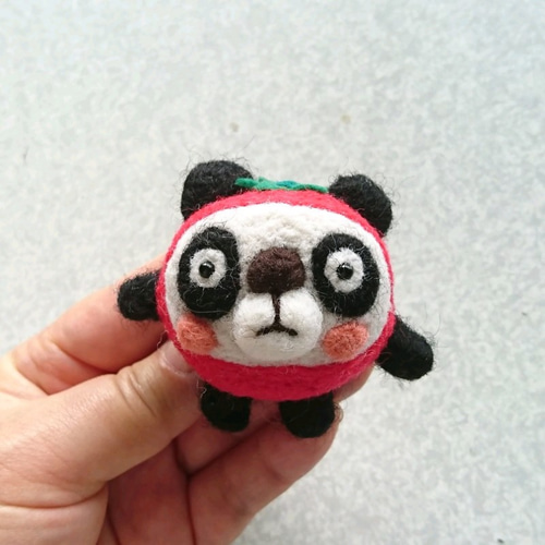 パンダちゃん② 冷蔵庫マグネット オーナメント パンダちゃん② 冷蔵庫マグネット オーナメント