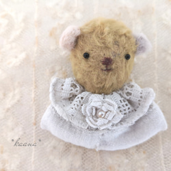 Sold ＊Bear ブローチ(ミニサシェ入り)＊ 5枚目の画像