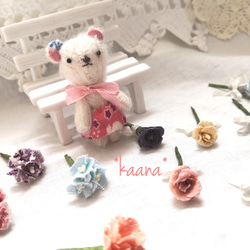 Sold out *春あたたか～Bear 6cm* 2枚目の画像