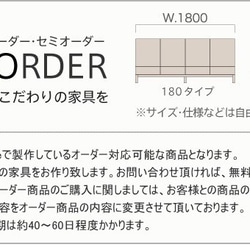 キッチンボード　お客様のご希望サイズに合わせて図面を製作．お見積もりします。 6枚目の画像