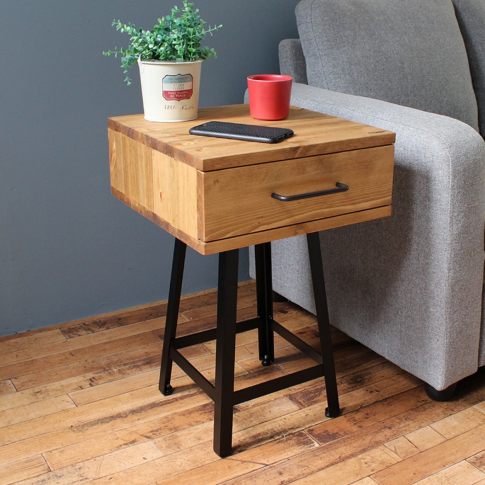 1点物手作り品アイアン製サイドテーブル用土台