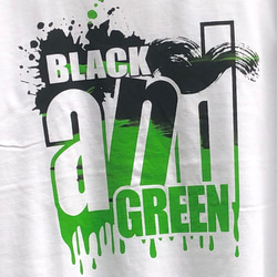 BLACK and GREEN tシャツ ホワイト M 4枚目の画像