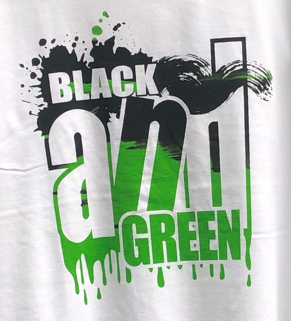 BLACK and GREEN tシャツ ホワイト M 4枚目の画像