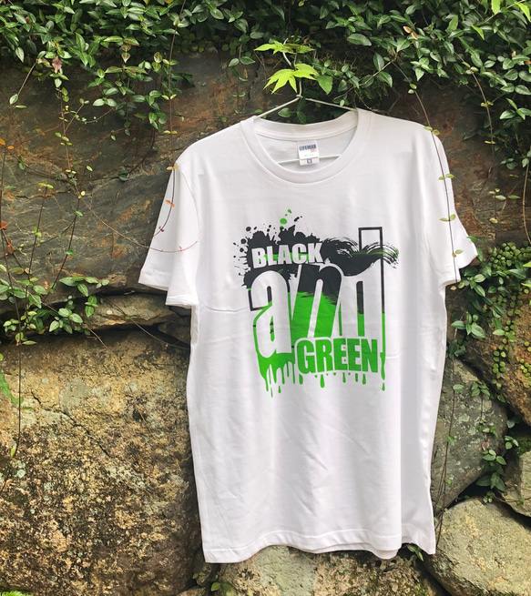 BLACK and GREEN tシャツ ホワイト M 7枚目の画像