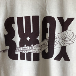 SWAY Tシャツ ナチュラル ダークブラウン 【U-5CNDB】 3枚目の画像