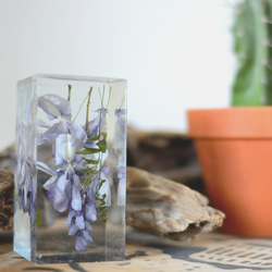 藤の花のレジンフラワー 立体・オブジェ 7階の工作室 通販 12005420