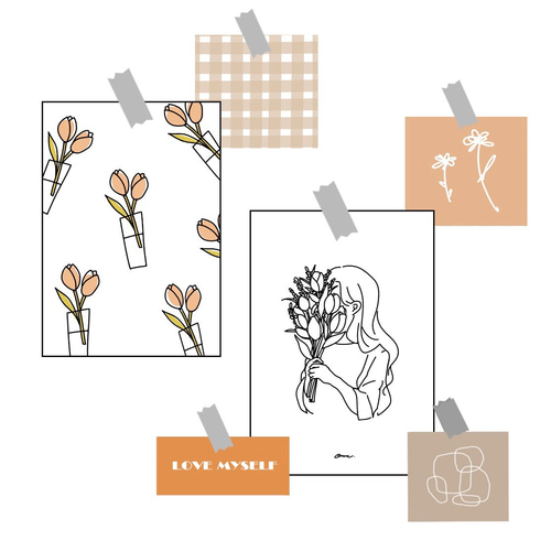 売り切れです(TT) ポストカード kana. 通販｜Creema(クリーマ) 10093940 