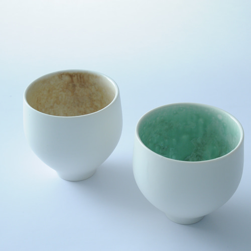 結晶釉小鉢(中)[TB2] | 結晶釉の器 やきもの工房 ちぇらみか・しげみ