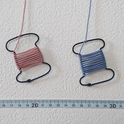 糸巻きガーランド