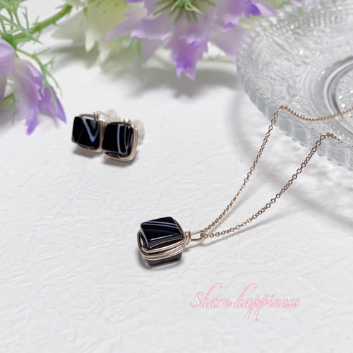 １4Kgf天然石ネックレス 054 Stay Gold Collection】 スフェーン 鉱物原石 14kgfネックレス