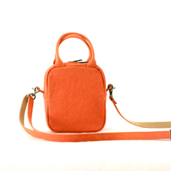 まあ様専用　mini caramel bag(orange) 6枚目の画像