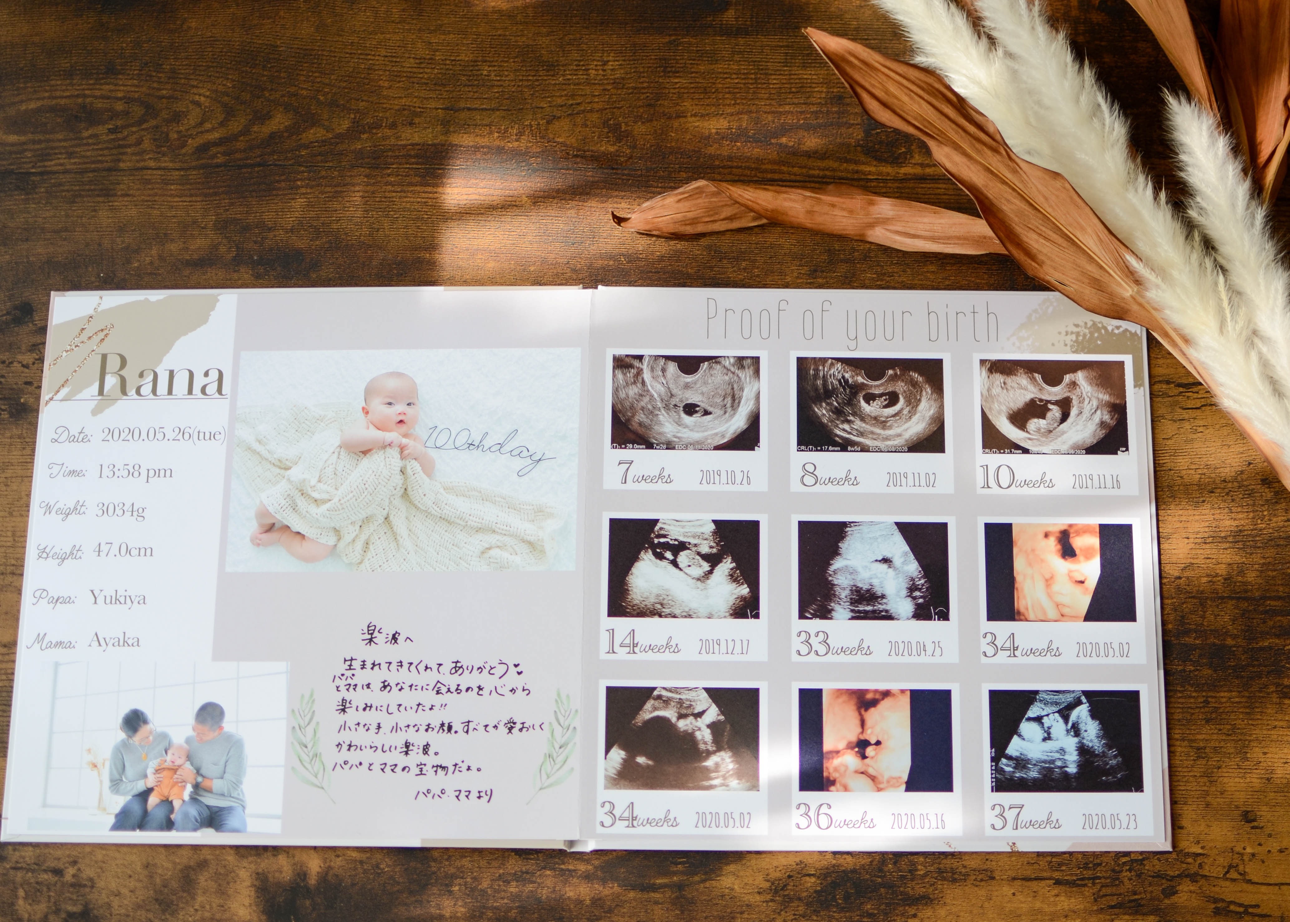 ⭐️エコーアルバム＊月齢フォト＊マタニティ✨