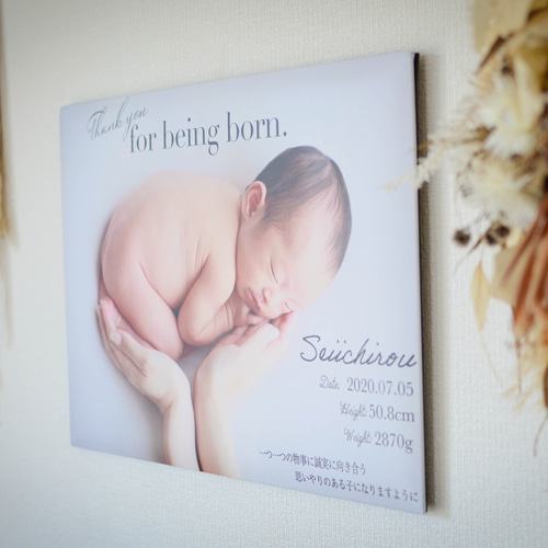 ⭐️A4.B5サイズ⭐️命名書＊オーダーメイド＊命名書パネル＊ニュー  