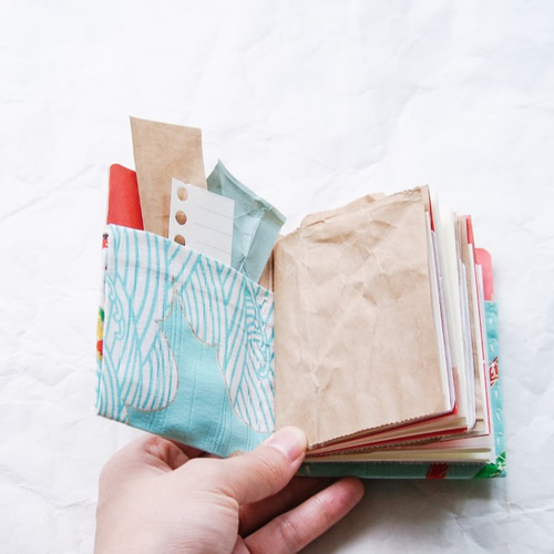ジャンクジャーナル手製本ノート/手帳 着物 手帳 MOYUcraft 通販